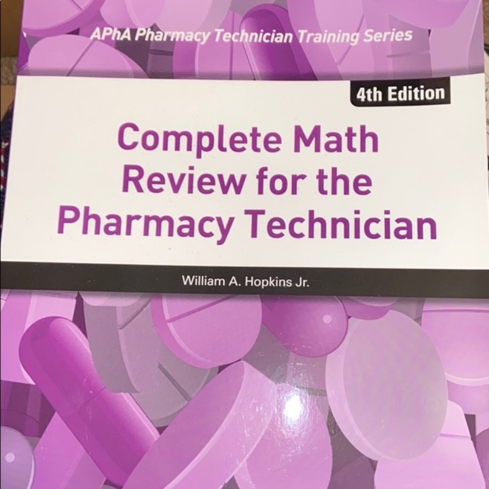 📖 NEW complete math review for the pharmacy tech